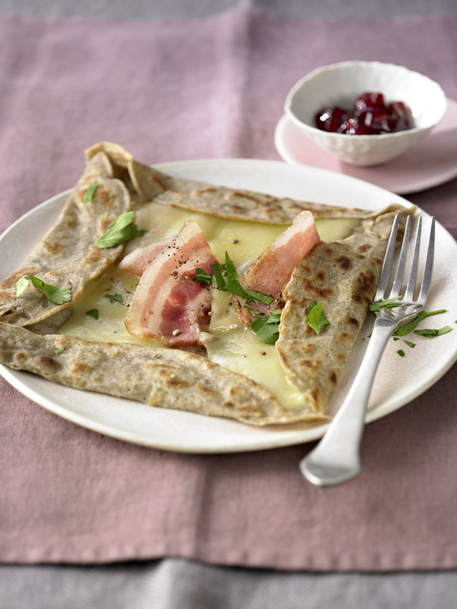 Galette al Gruyère DOP e pancetta