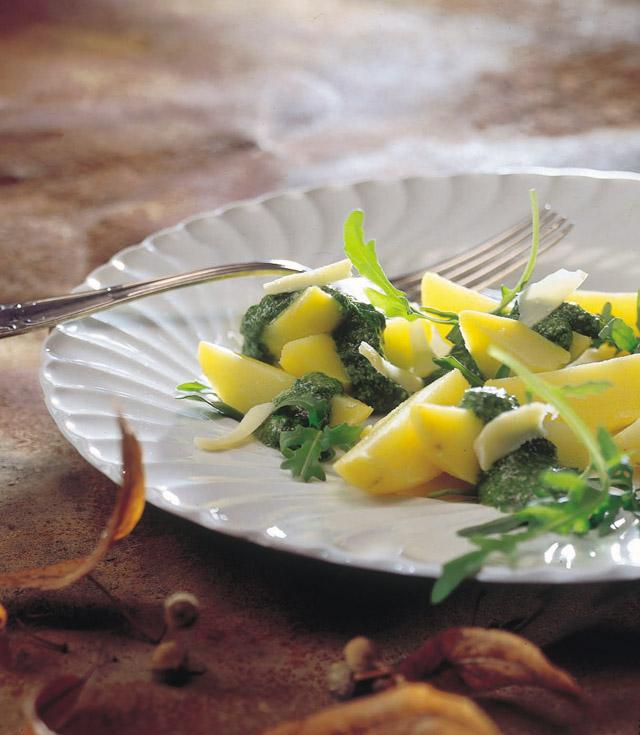 Insalata di patate con Erbe e Le Gruyère DOP