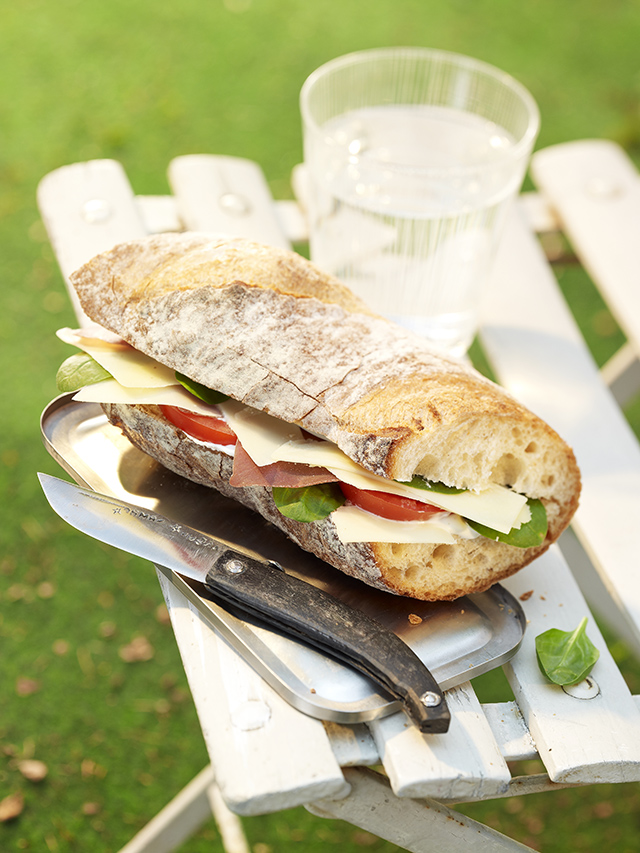 Baguette al Gruyère DOP con aglio