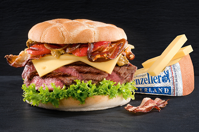 «Sogno dell’alpigiano» – Burger all’Appenzeller®