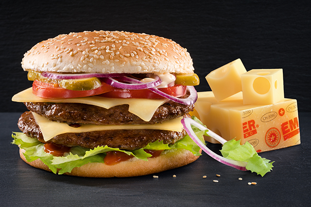 «Il primo della classe» – Burger all’Emmentaler DOP