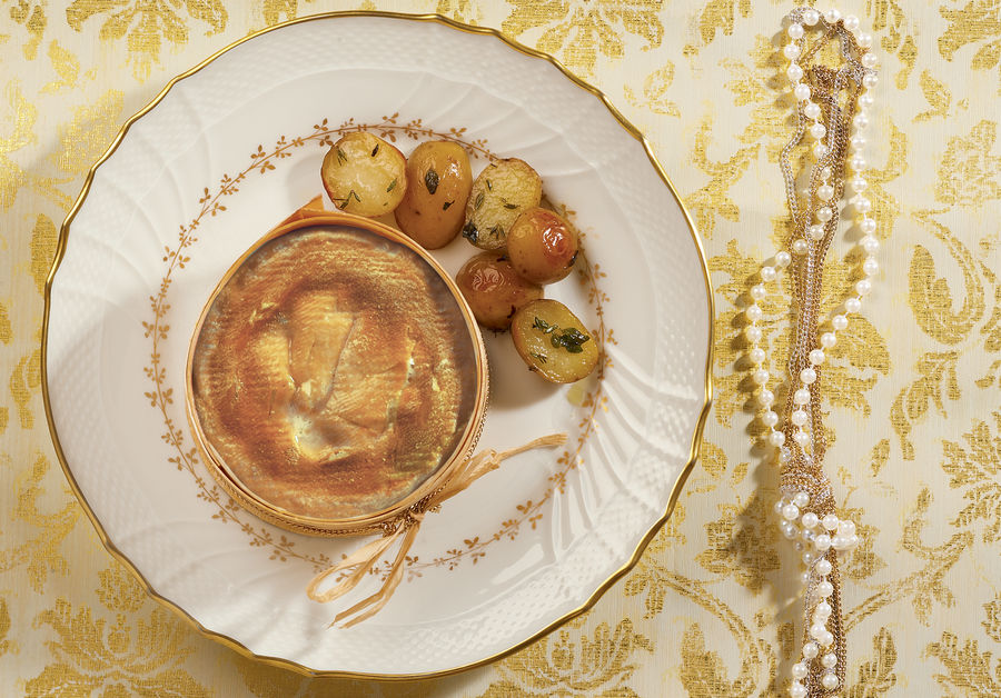 Vacherin Mont d'Or DOP con patate alle erbe