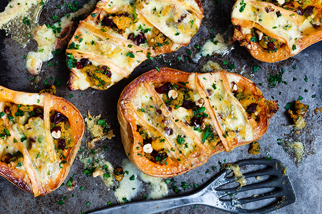 Zucca butternut farcita al Vacherin Mont-d’Or DOP