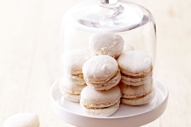 Macarons ai fichi e Le Gruyère DOP