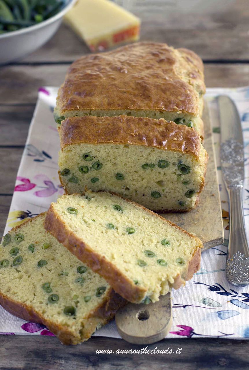 Plumcake ai fagiolini e Emmentaler DOP